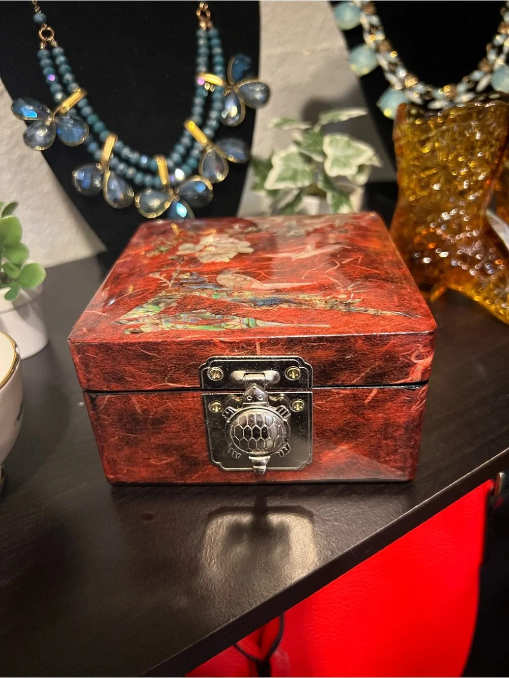 Unique Inlay jewelry box